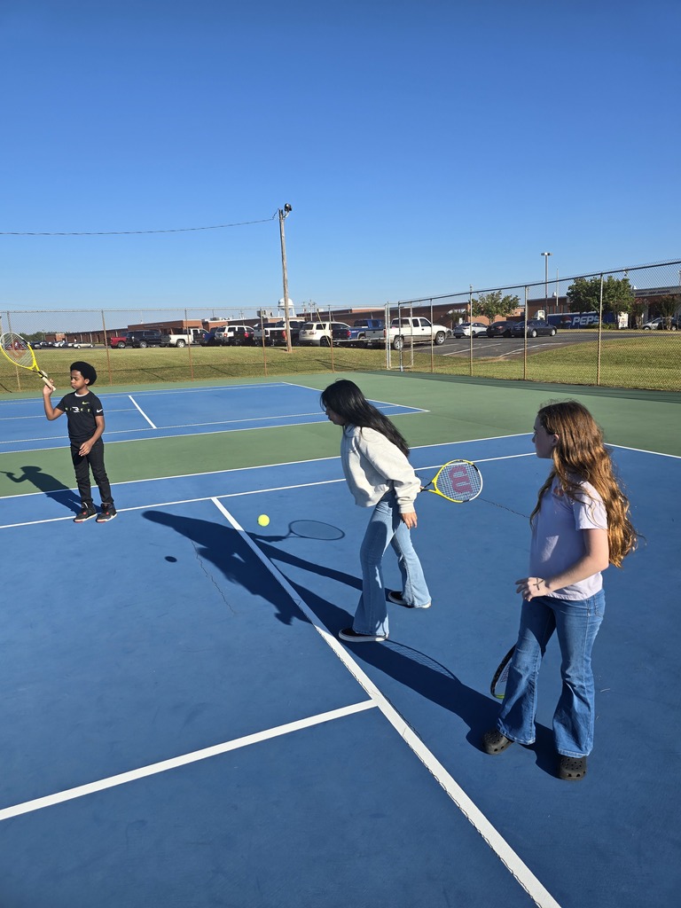  In Physical Education, our students are learning about tennis 
