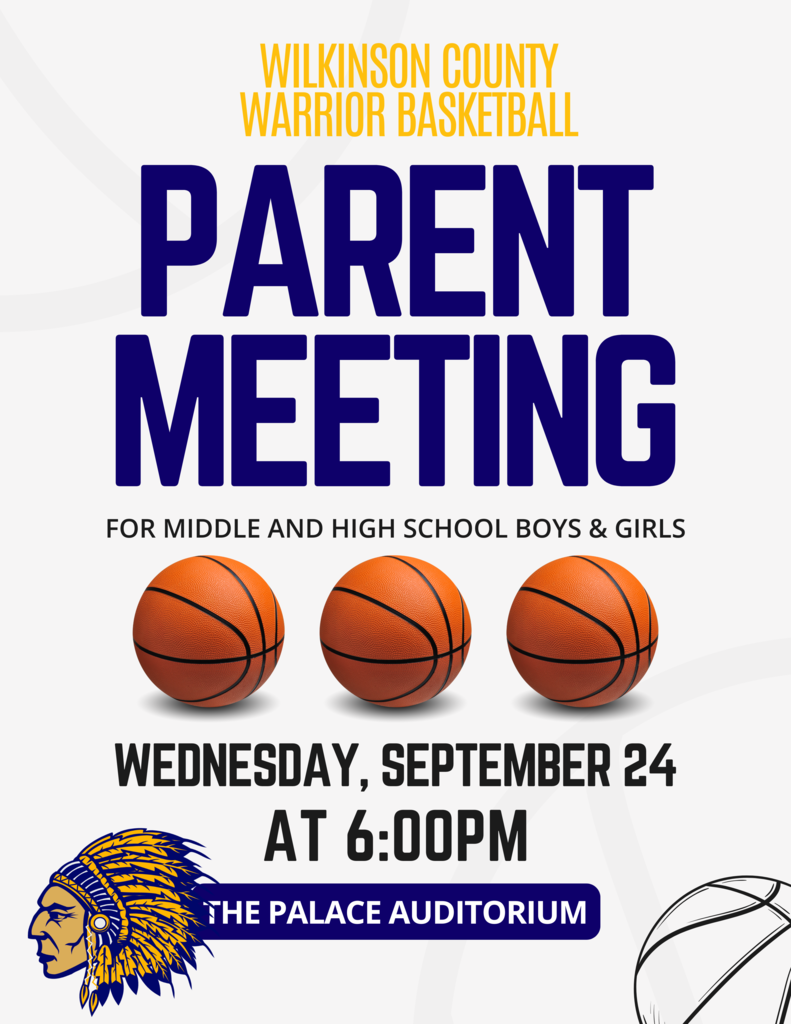 🏀 Warrior Basketball Parent Meeting