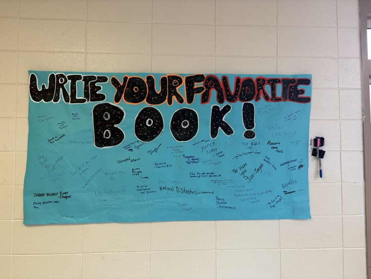 favorite book poster