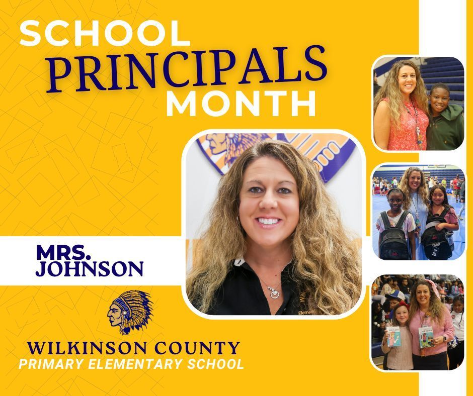 Happy School Principals Month! 