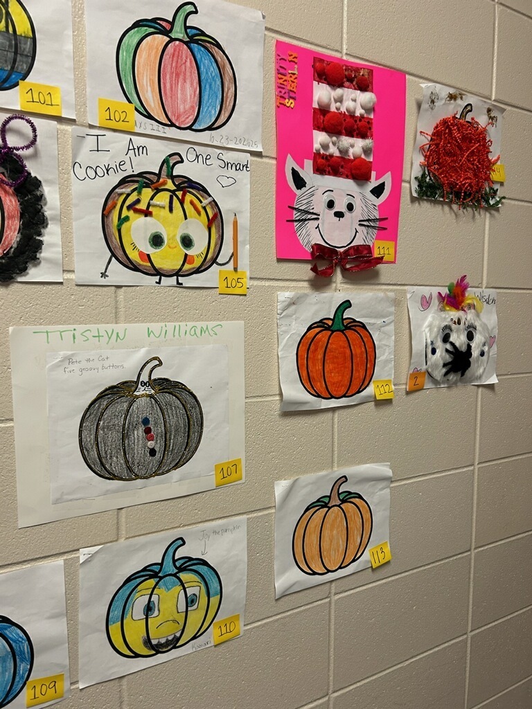 Pre-K-2 Pumpkin Submissions!