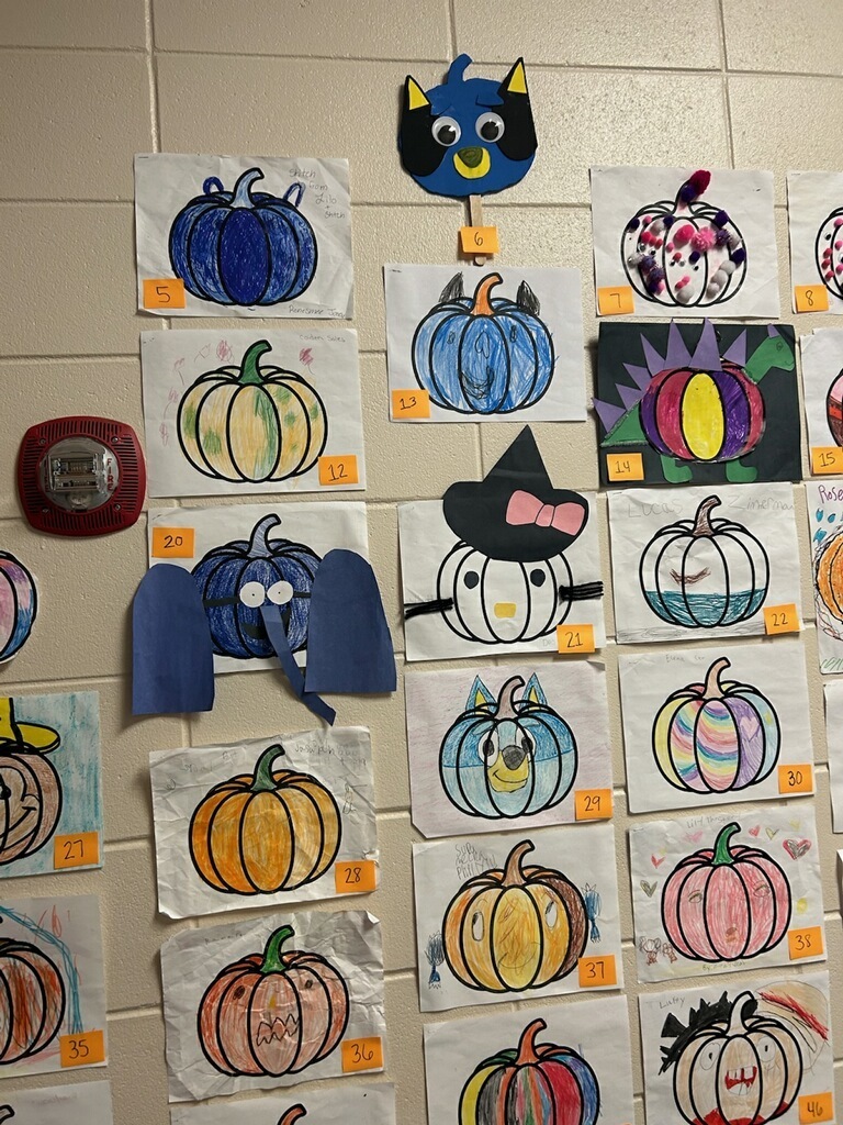 Pre-K-2 Pumpkin Submissions!