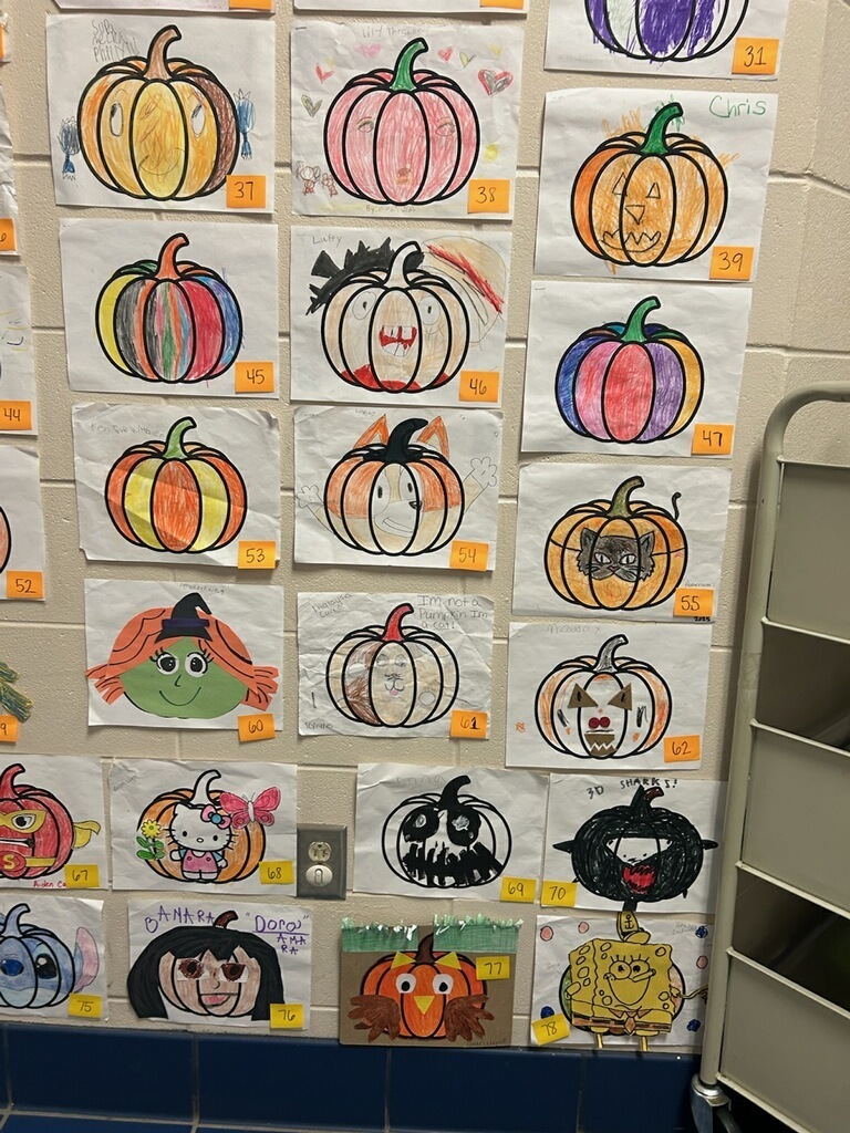 Pre-K-2 Pumpkin Submissions!