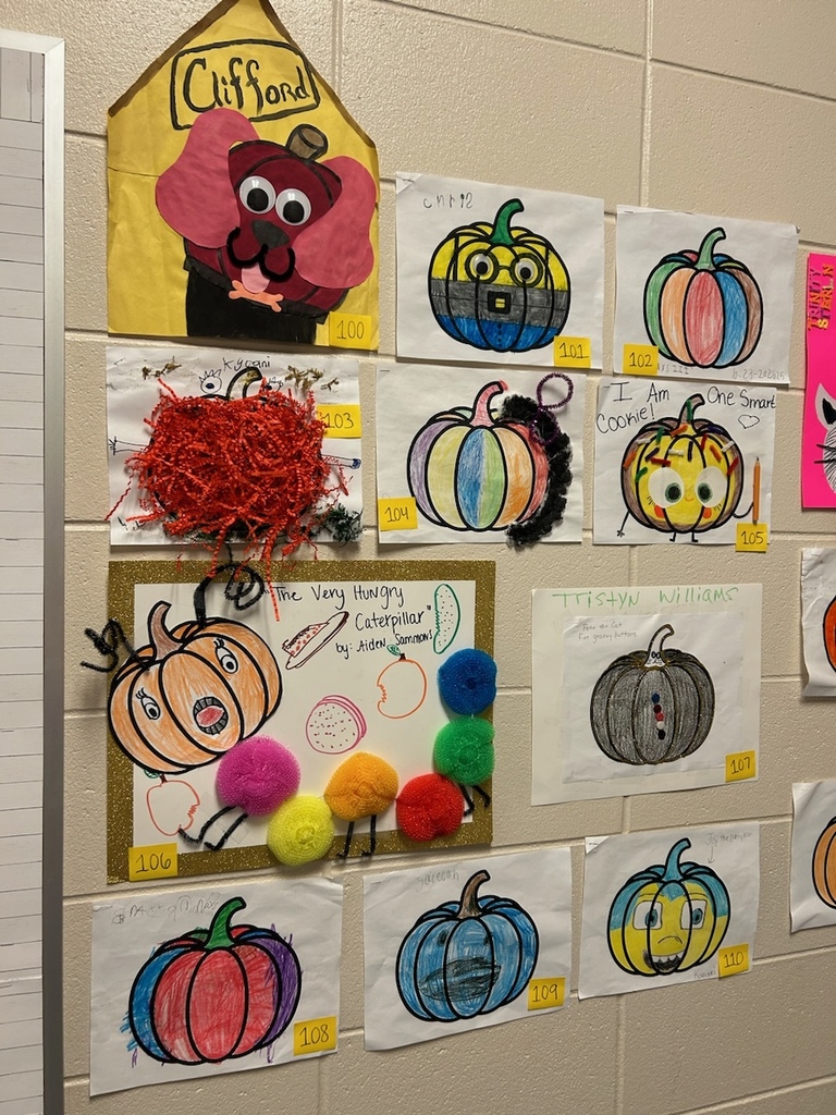 Pre-K-2 Pumpkin Submissions!