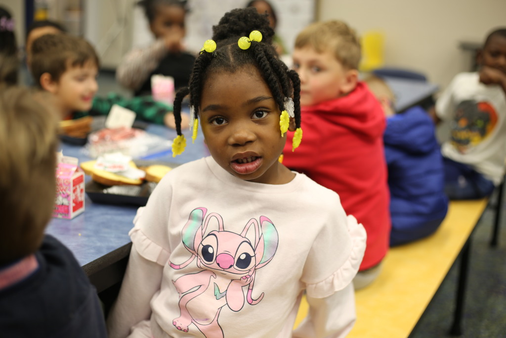 Students dressed up in sweats and joggers.