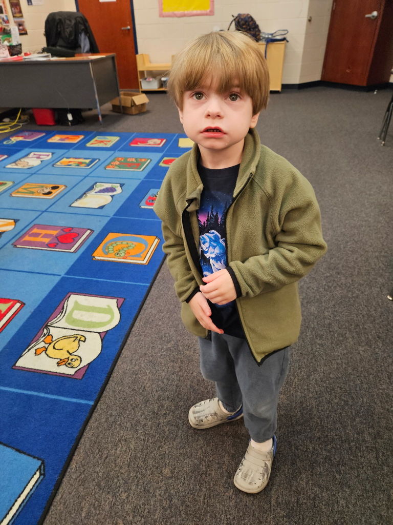 Students dressed up in sweats and joggers.