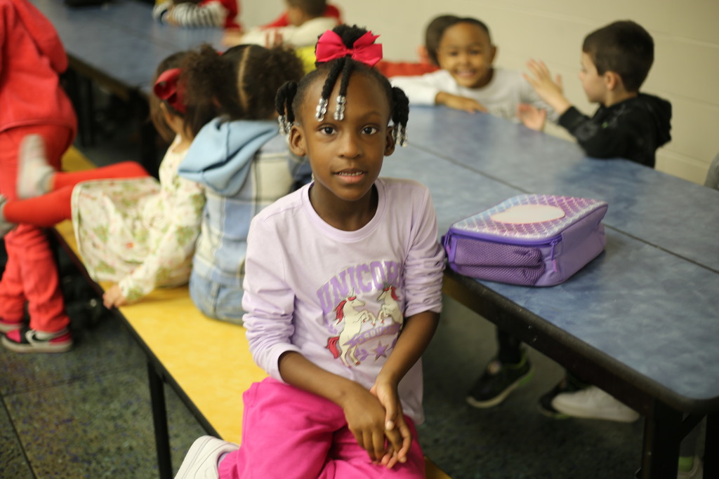 Students dressed up in sweats and joggers.
