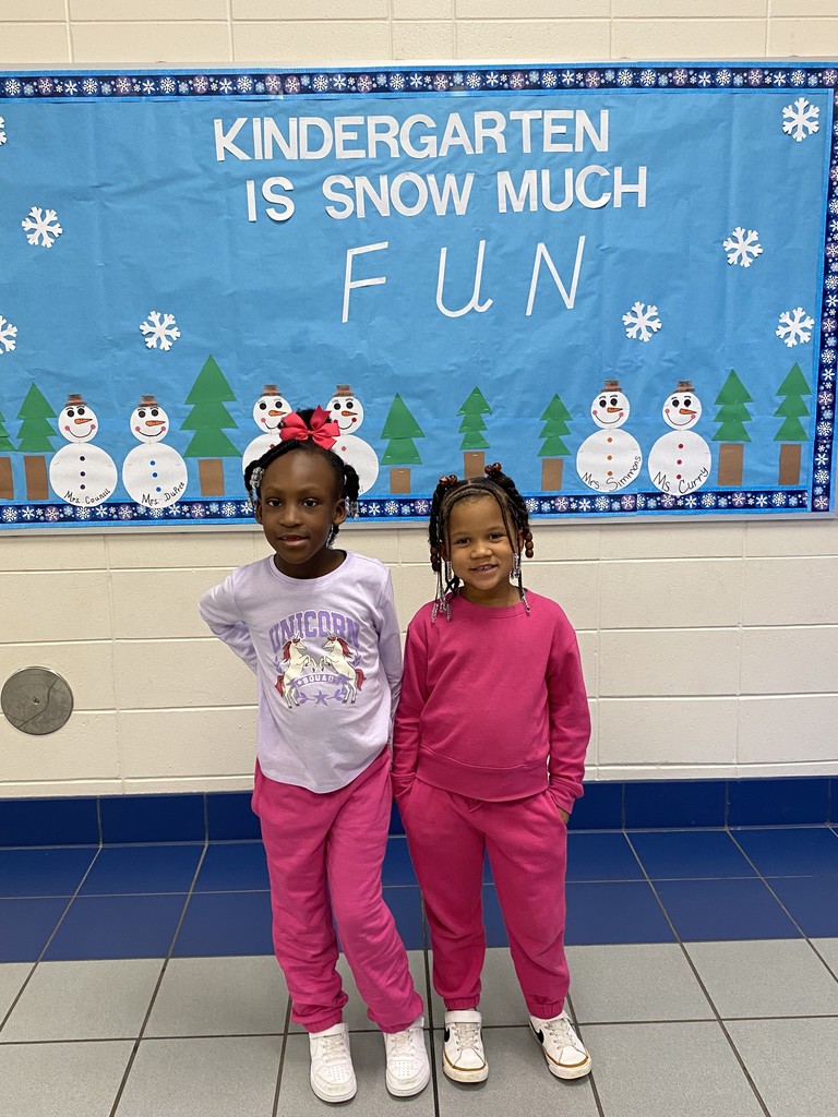 Students dressed up in sweats and joggers.