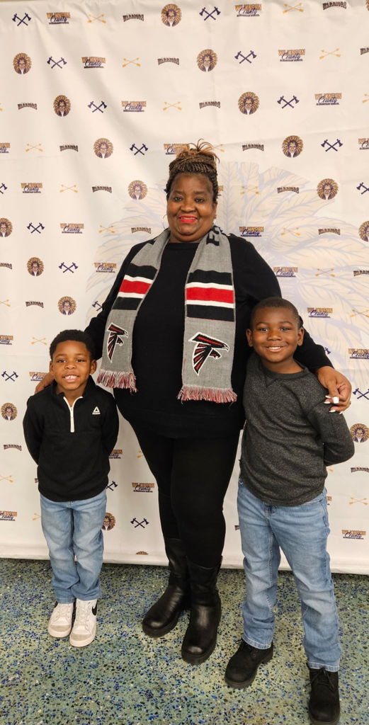 Students in sweaters.