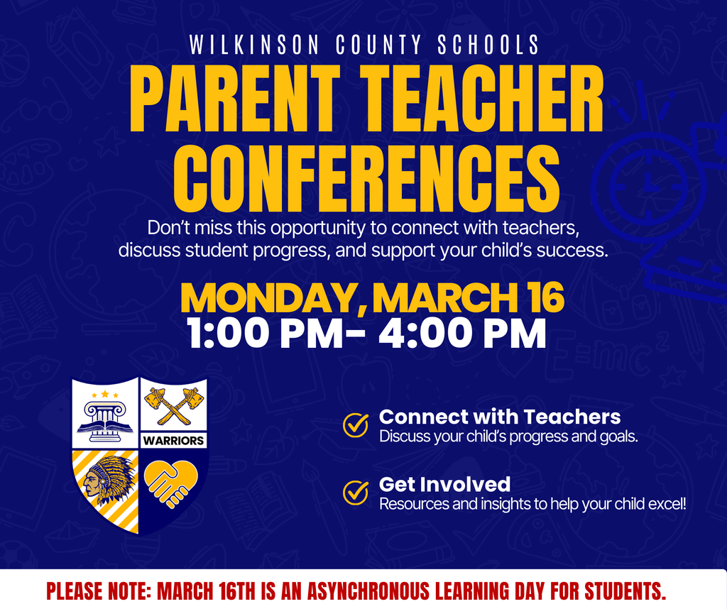 WCMS Spring Teacher Conference Sign-up 