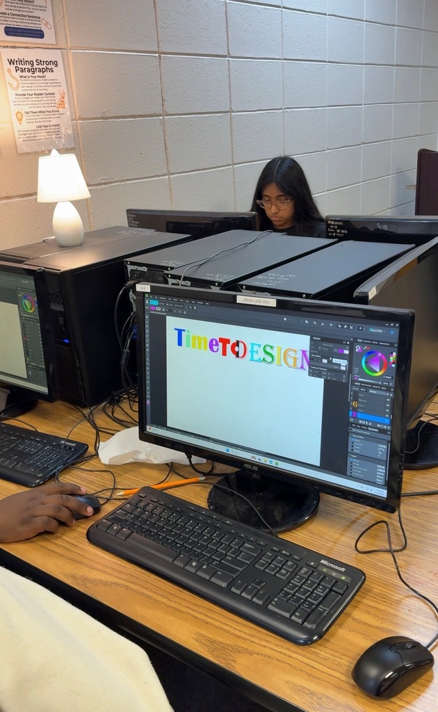 Students in the STREAM Academy afterschool program recently explored the world of graphic design using the Affinity platform.