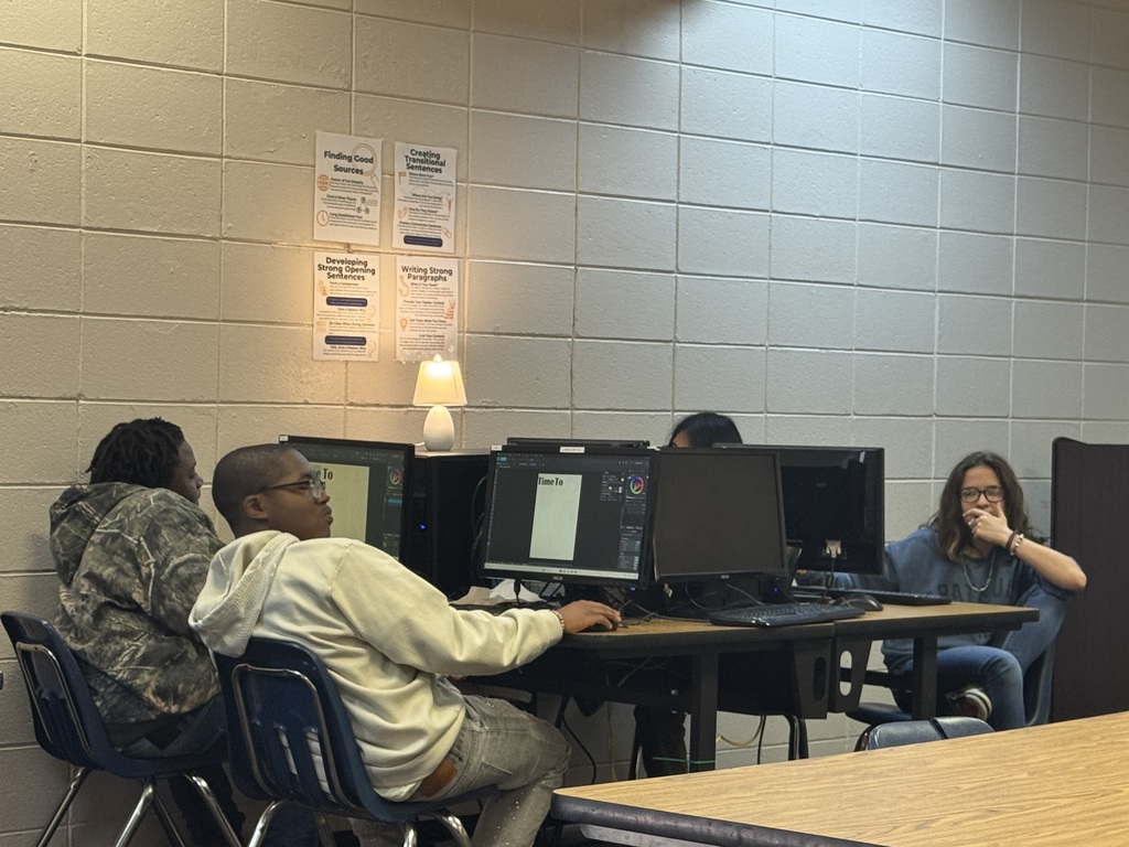 Students in the STREAM Academy afterschool program recently explored the world of graphic design using the Affinity platform.