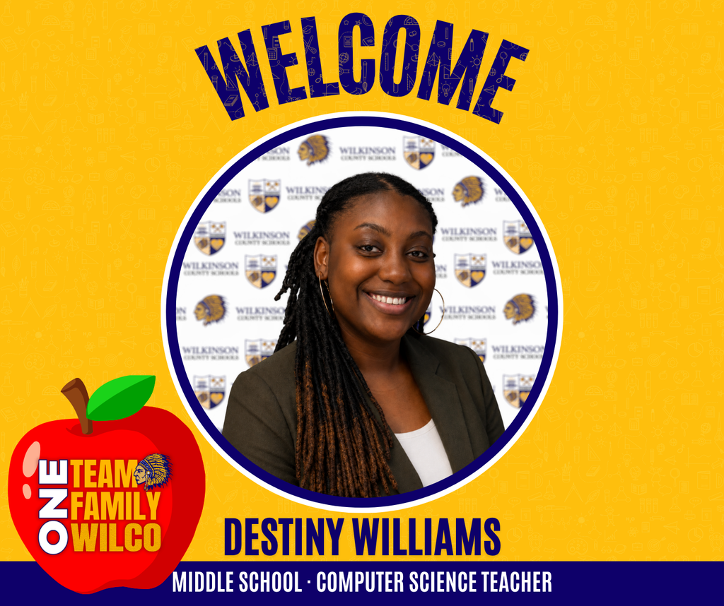 Destiny Williams, WCMS Computer Science Teacher