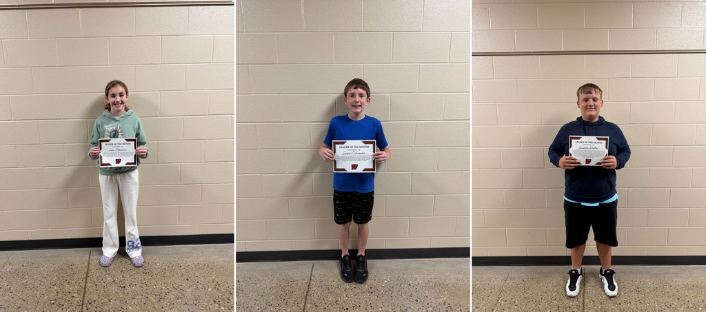 September Leaders of the Month