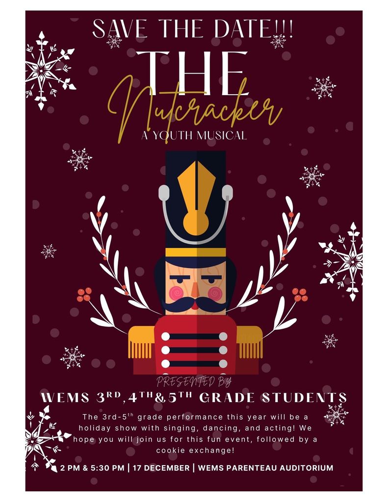 Nutcracker Save the Date