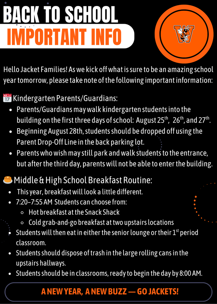 Back to School Important Info (1)