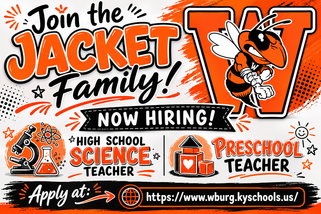 Join the Jacket Family-HS Science Teacher/Preschool Teacher