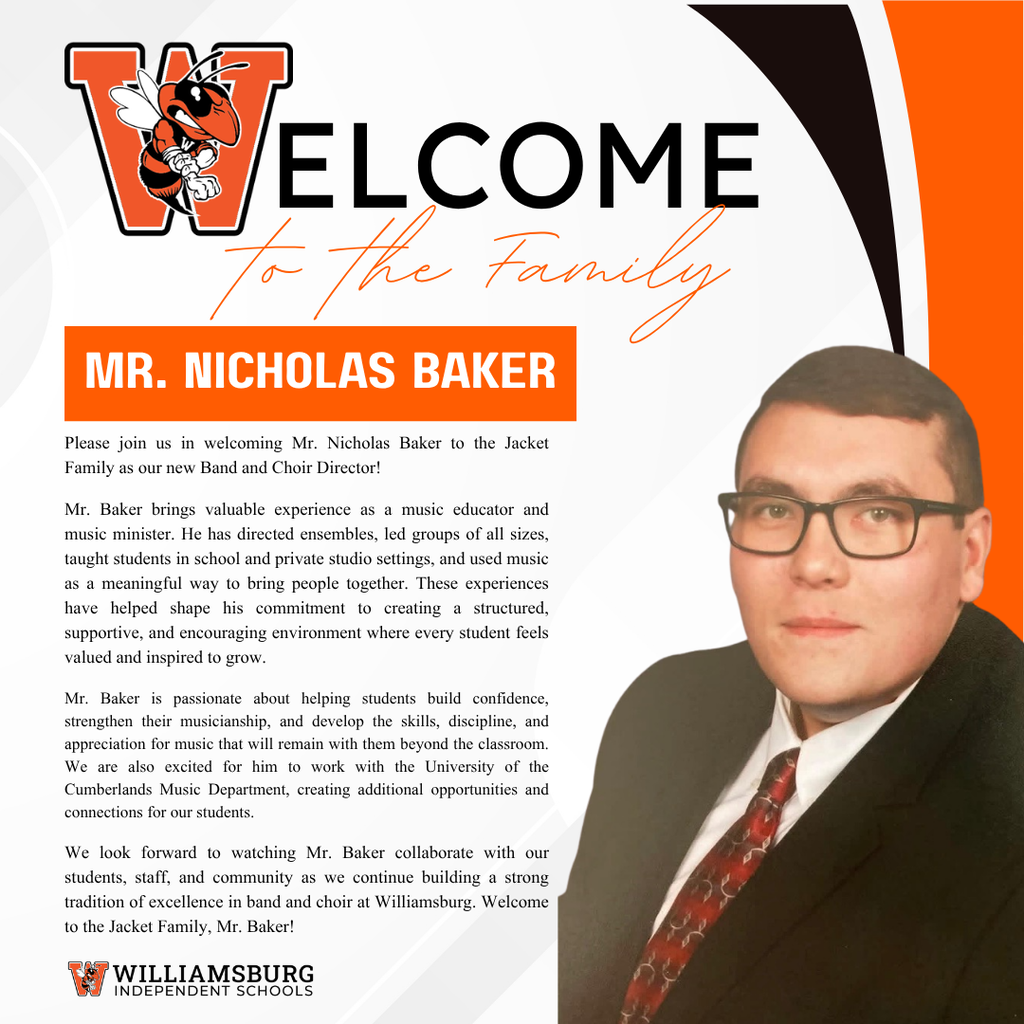 Welcome to the Family-Mr. Nicholas Baker
