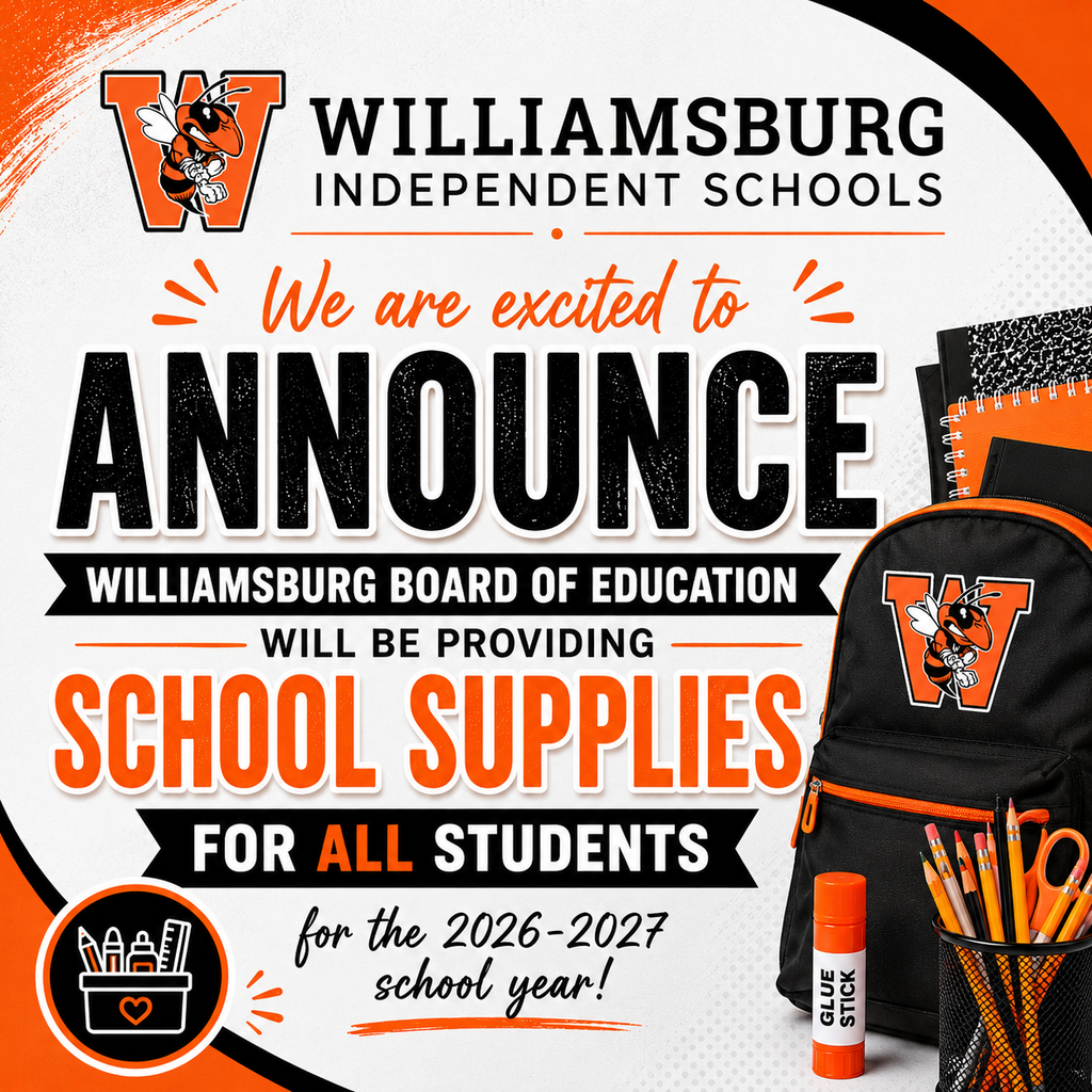 2026-2027 School Supplies Announcement