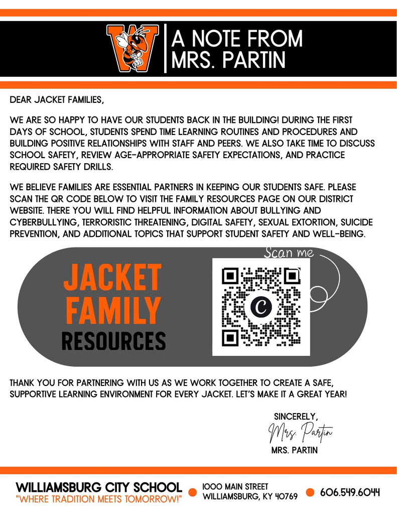 Jacket Family Resources