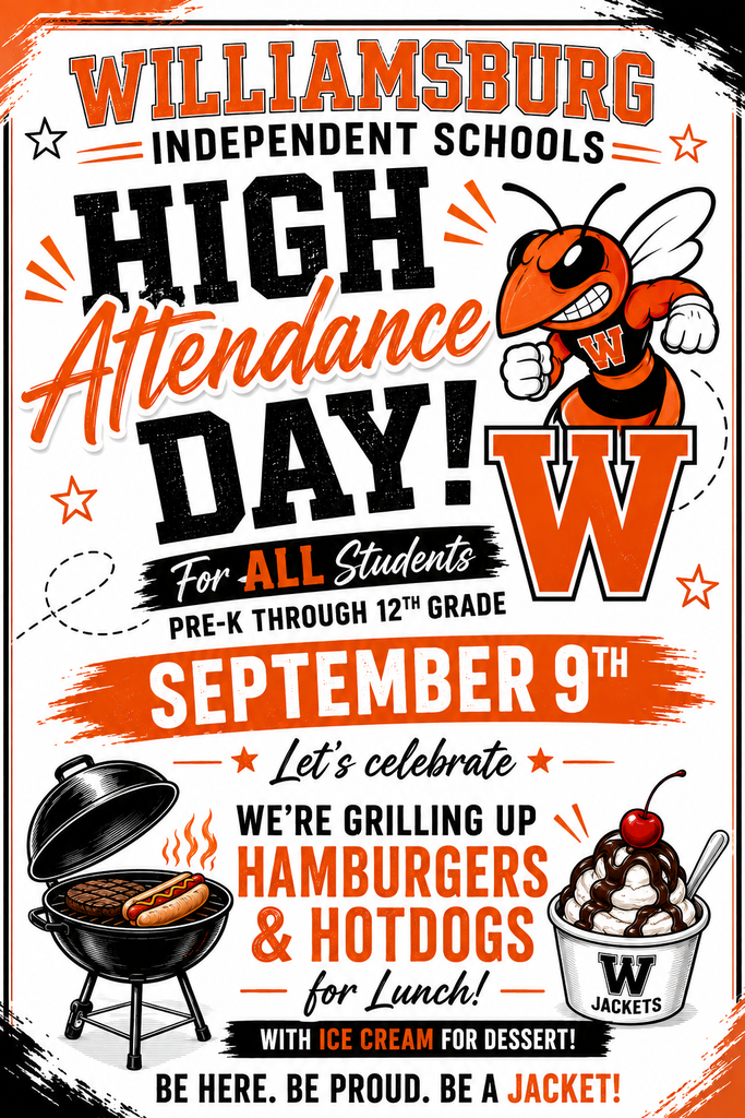 WISD High Attendance Day-September 9,  2026
