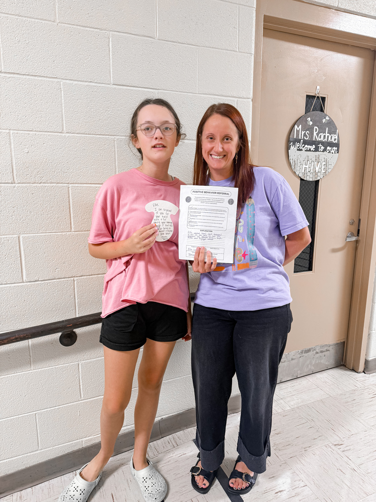 Positive Behavior Award Recipient 