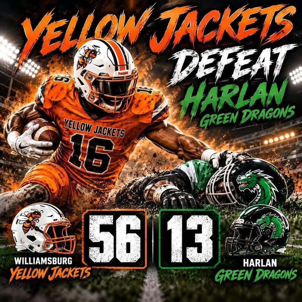 Williamsburg 56-13 win over Harlan