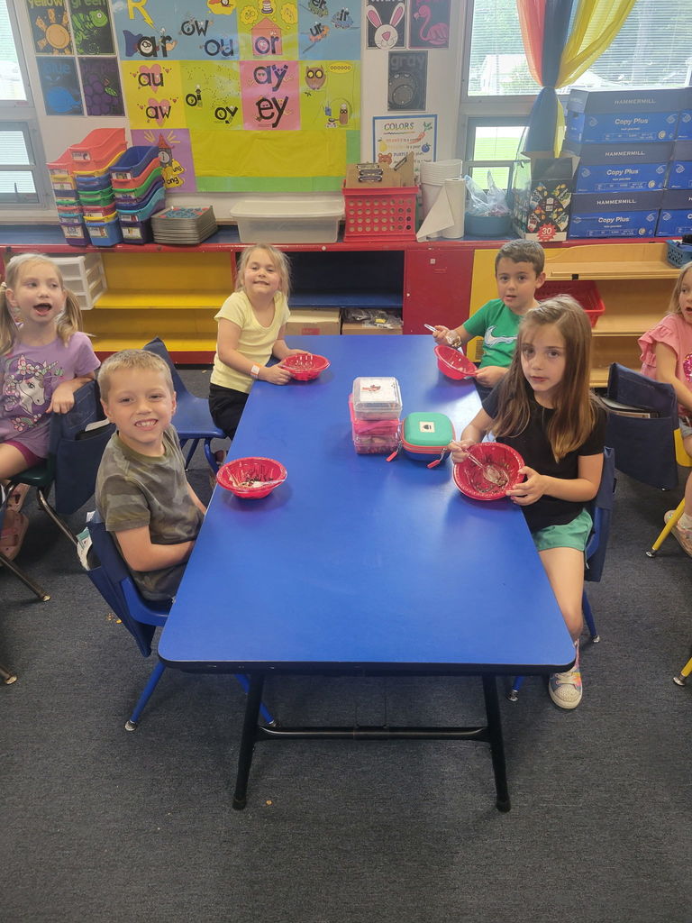 kindergarten ice cream party