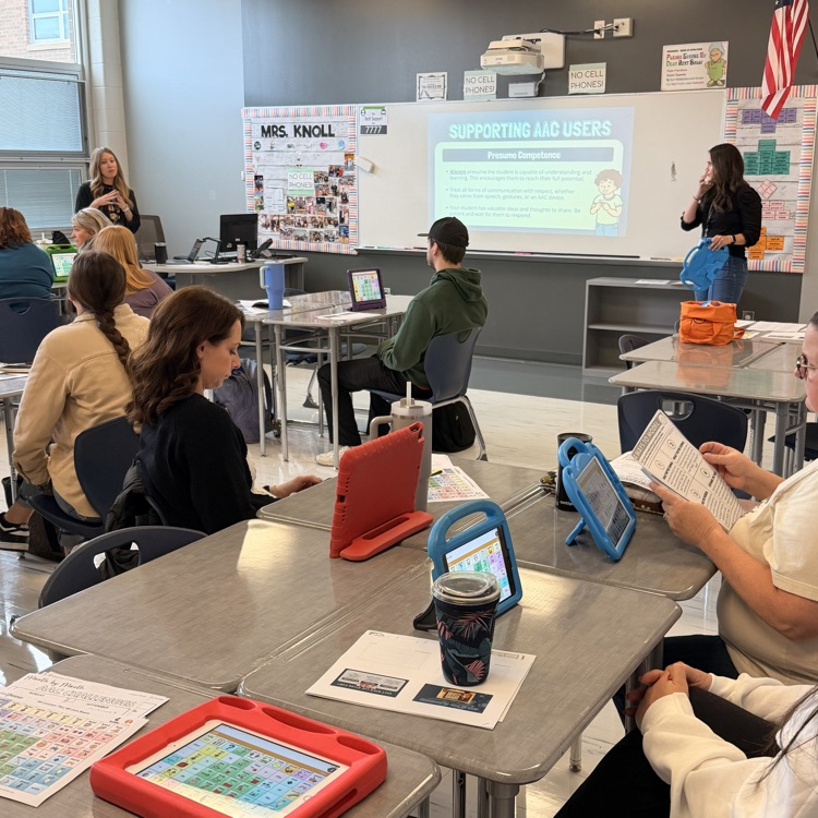 Mrs McCalla presenting