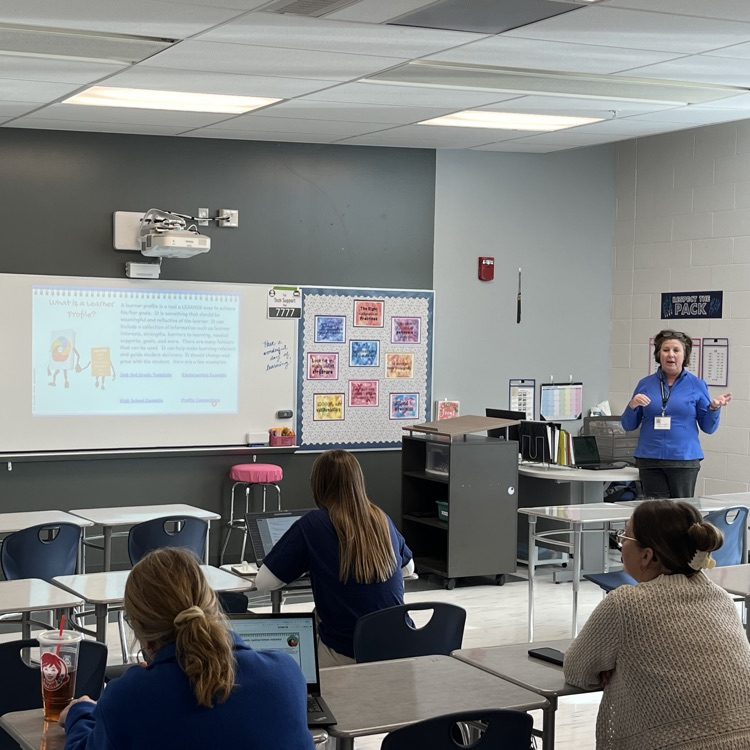 Ms Kopcha presenting