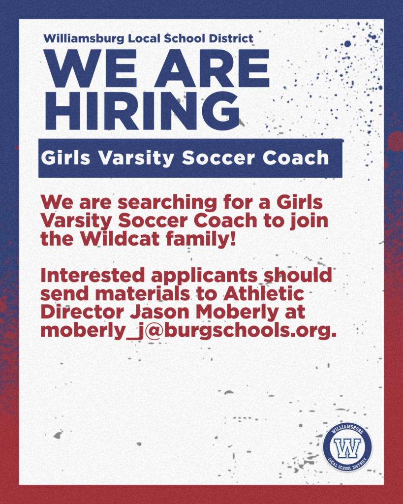 Girls Soccer Coach Posting