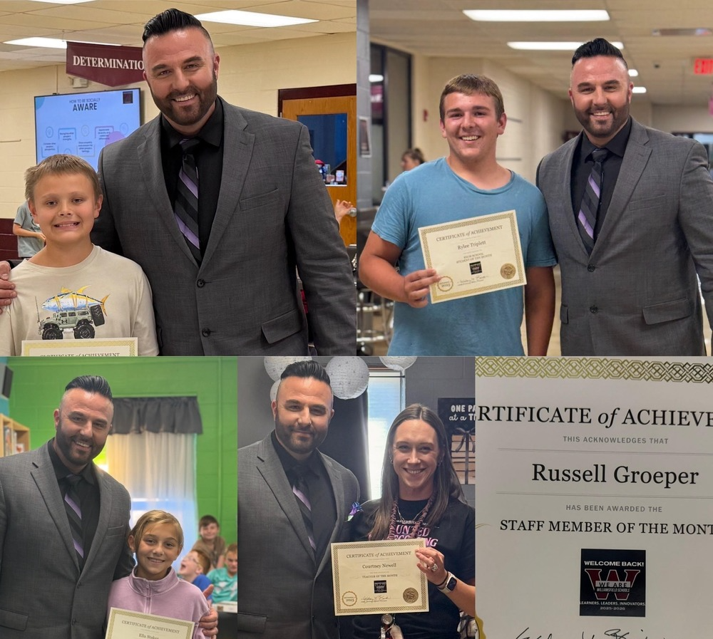 September Honorees