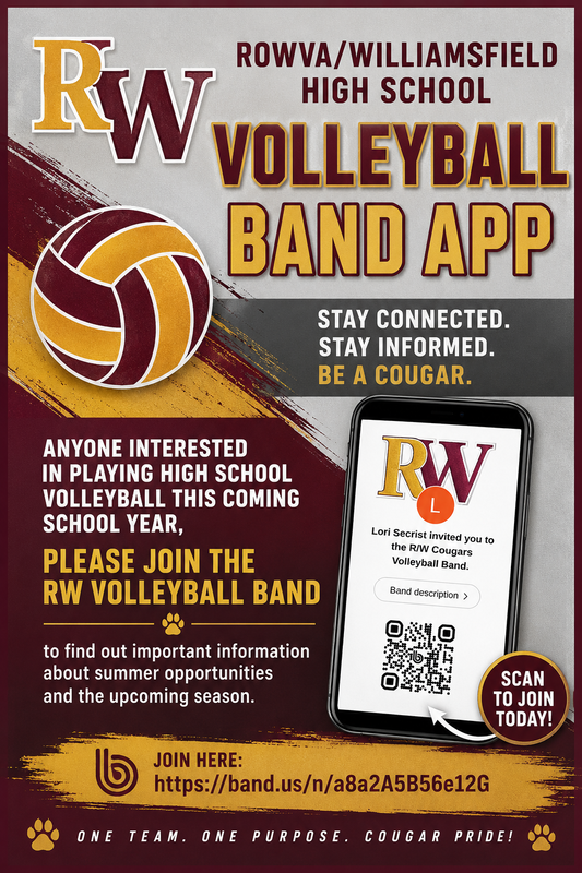 HS volleyball band app
