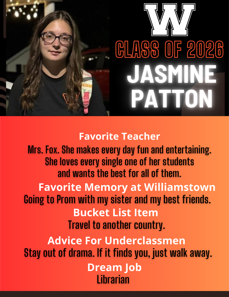 Senior Profile: Jasmine Patton