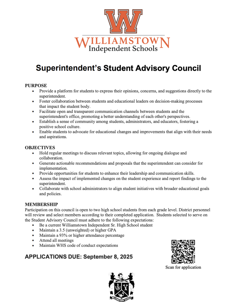 Superintendent's Advisory Council