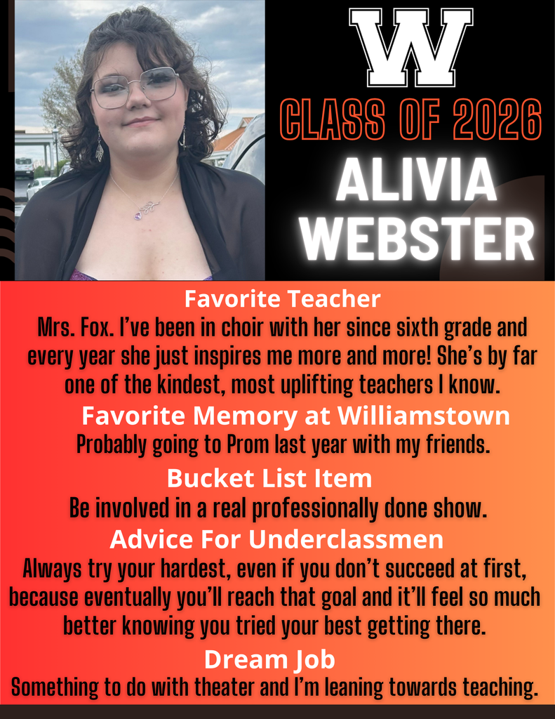 Senior Profile: Alivia Webster