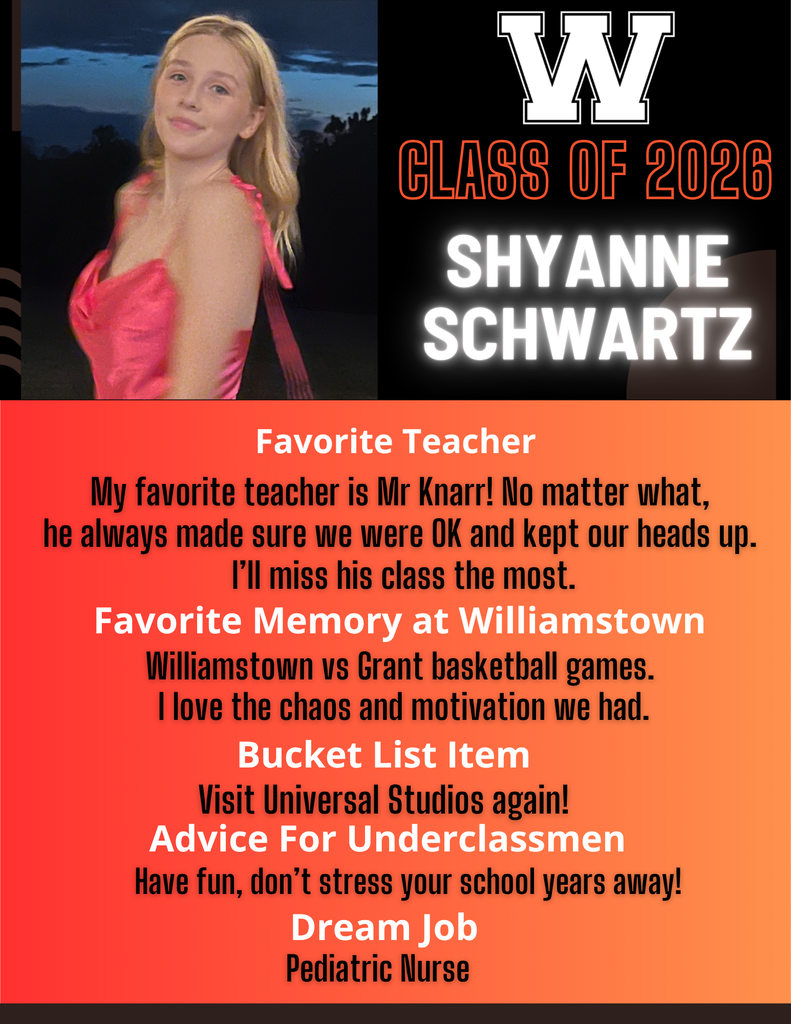 Shyanne Schwartz- Senior Profile