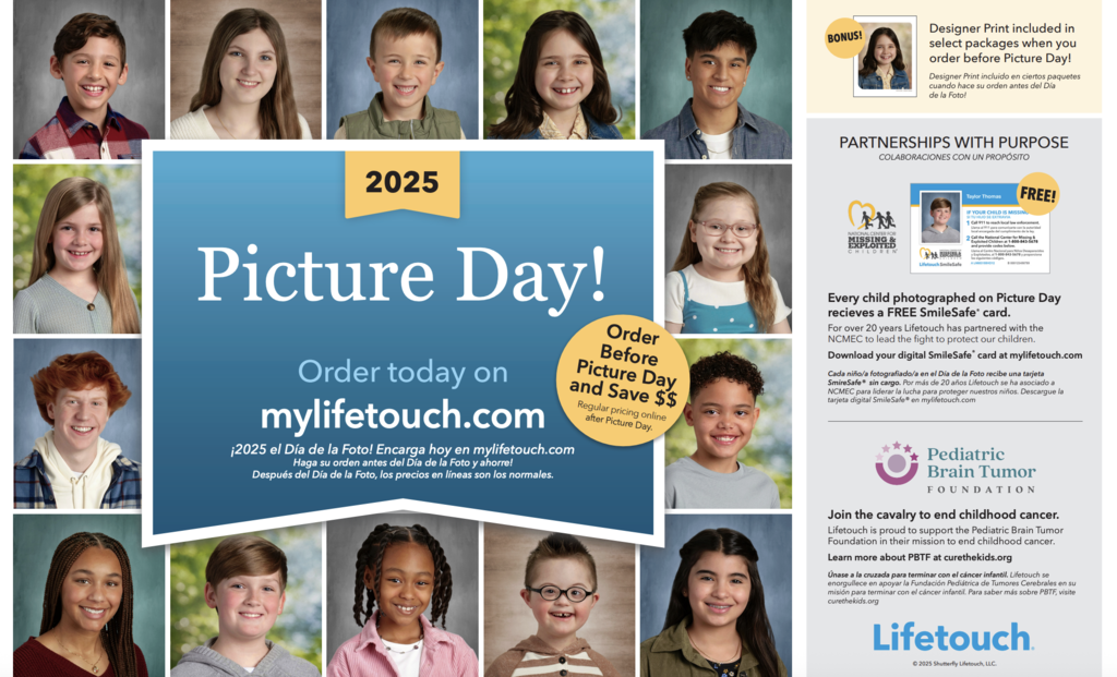 School Picture Retake Day