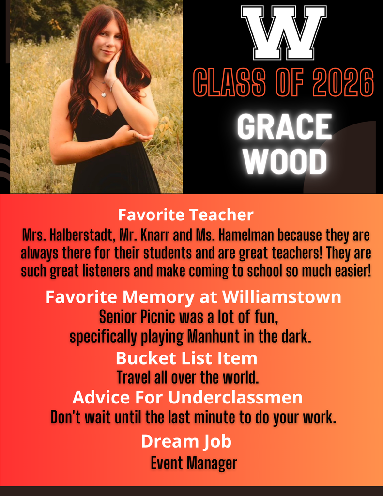 Grace Wood - Senior Profile
