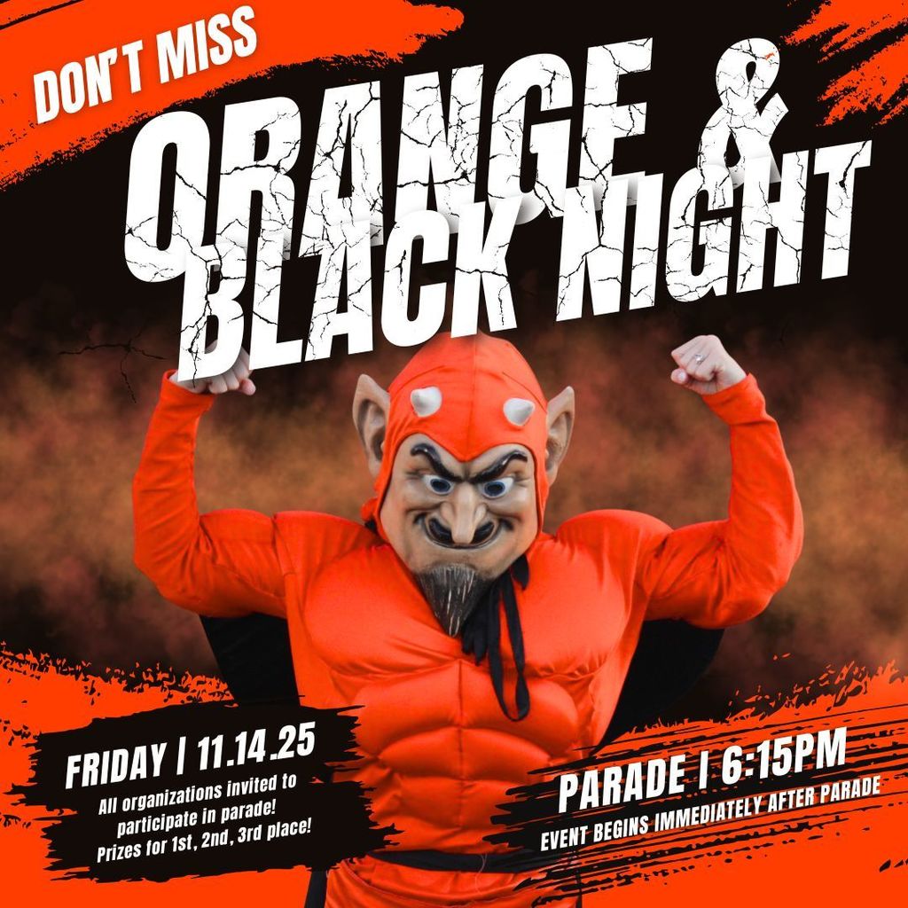Orange and Black Night