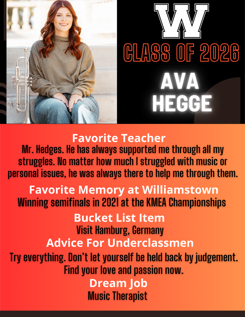Ava Hegge - Senior Profile