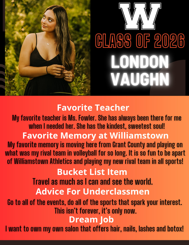 senior profile- London Vaughn