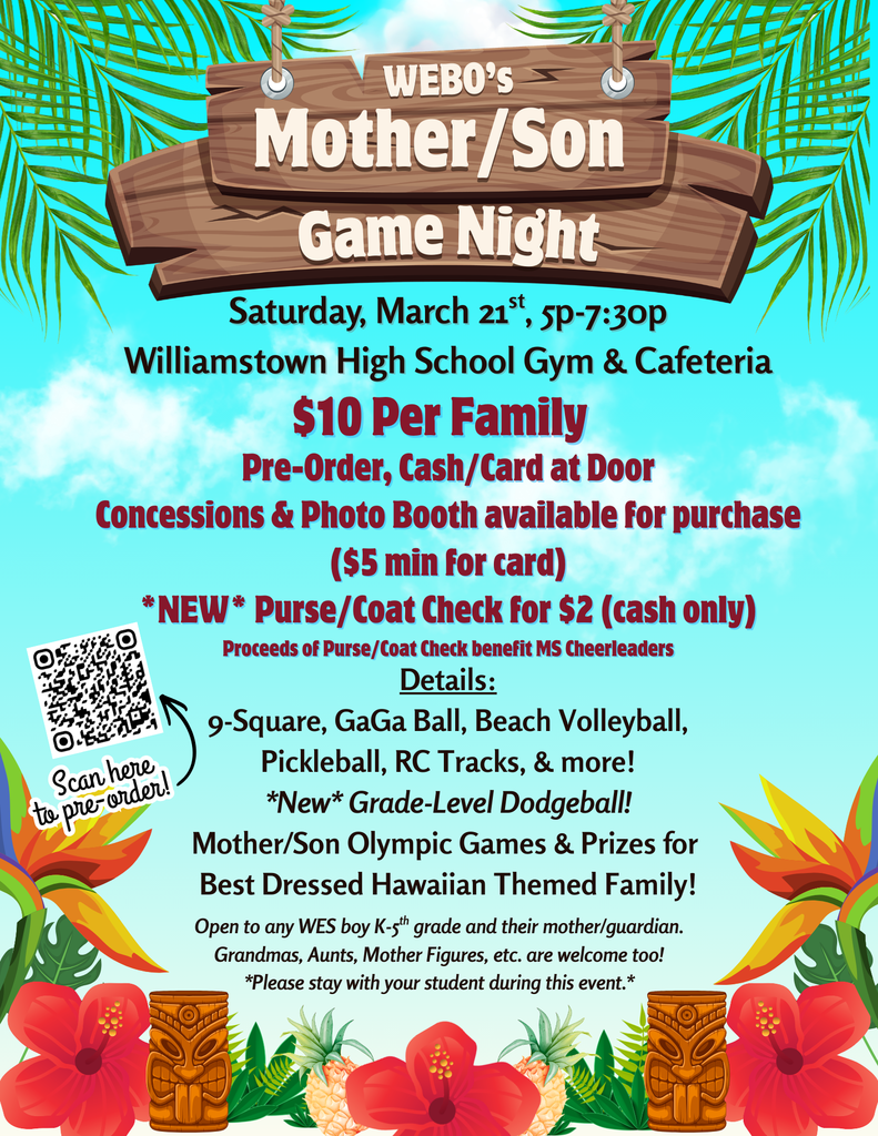 WEBO Mother-Son Game Night