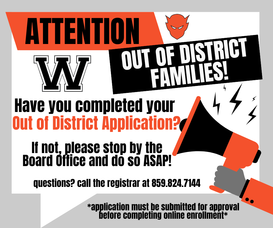 out of District application 