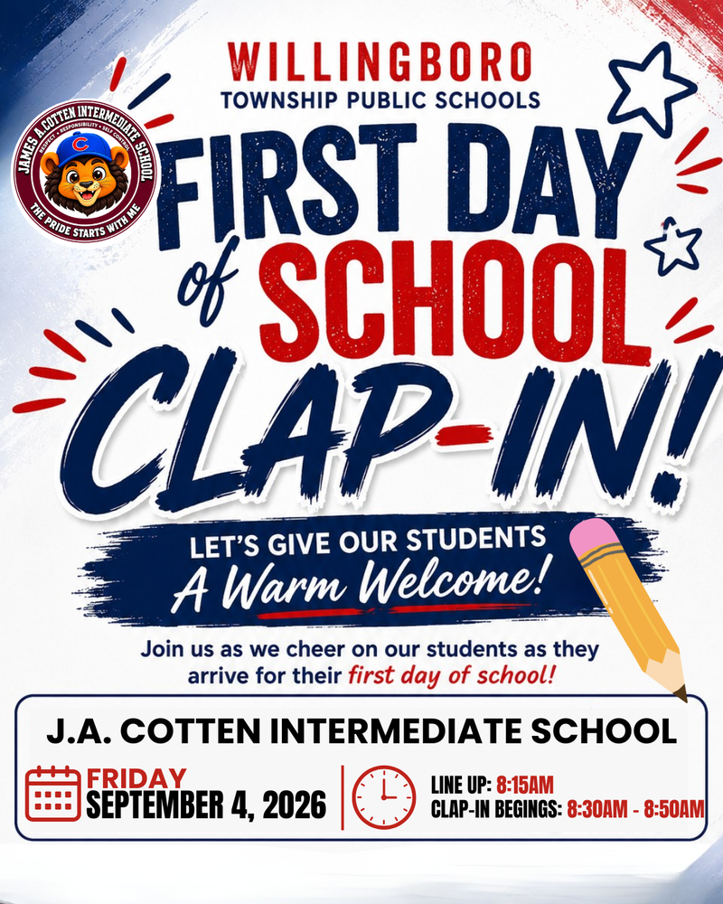 First Day Clap-In