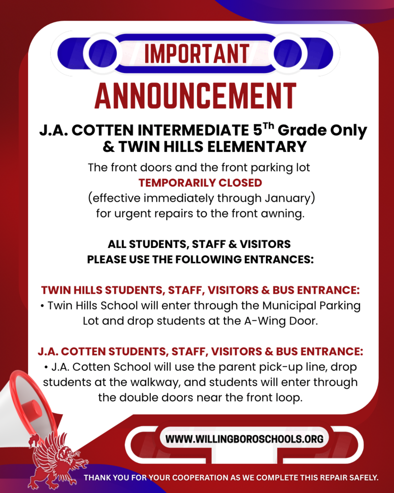 Important Announcement