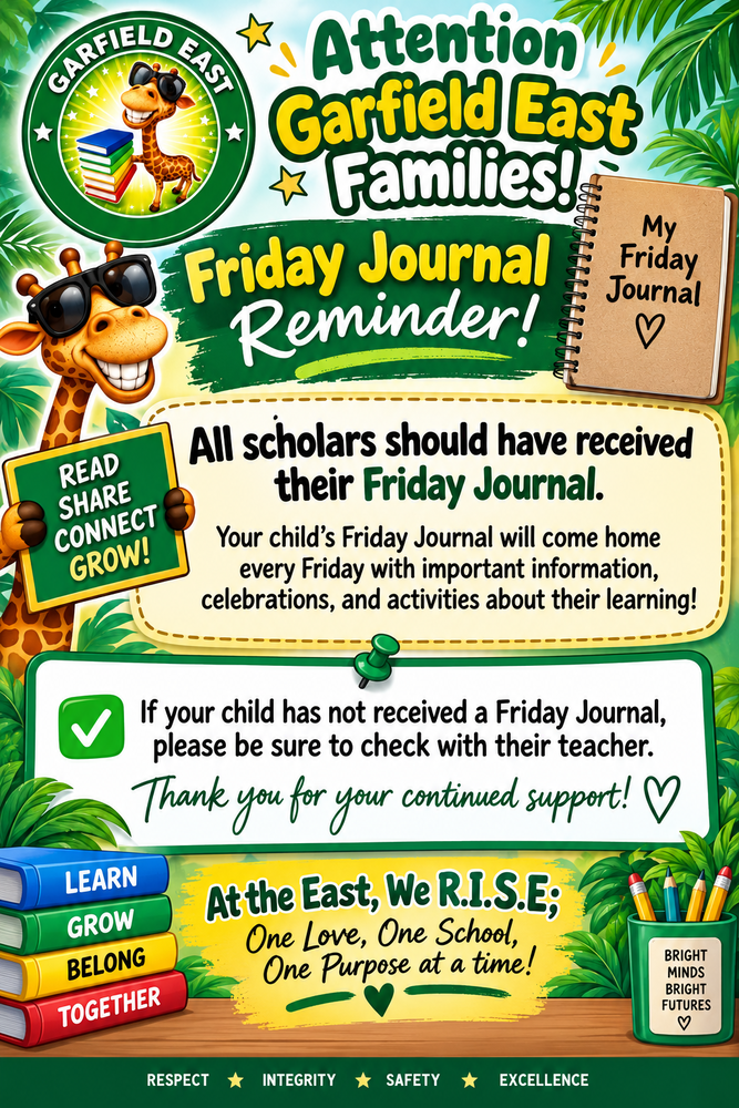 GE Friday Journals