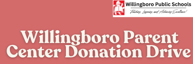 Parent Center Donation Drive | 3.1.26 thru 4.30.26