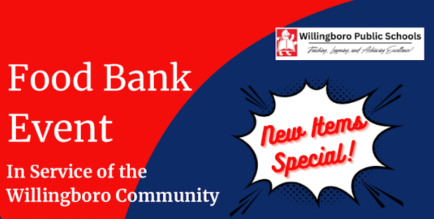 Food Bank Event – Tuesday, March 24 | 9:00 a.m. – 11:00 a.m.