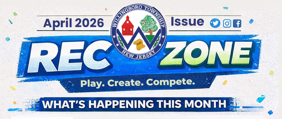 Willingboro Twp. April Newsletter Banner